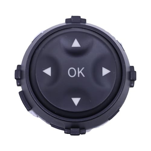 Interior Steering Wheel Button Replacement Kit Compatible for Mercedes Black