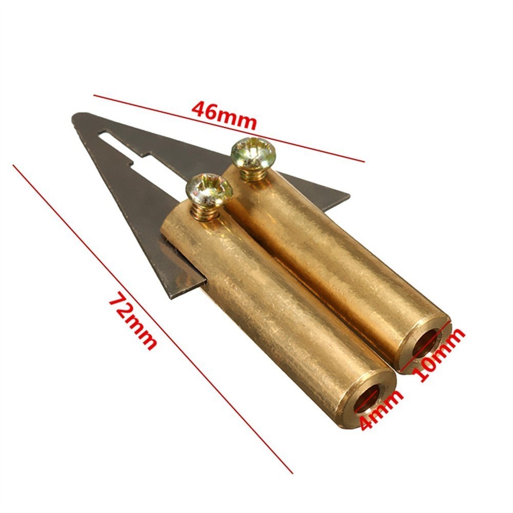 For Straight Side Cutter Triangular Spatula Gold Silver 1 Pc Brand New