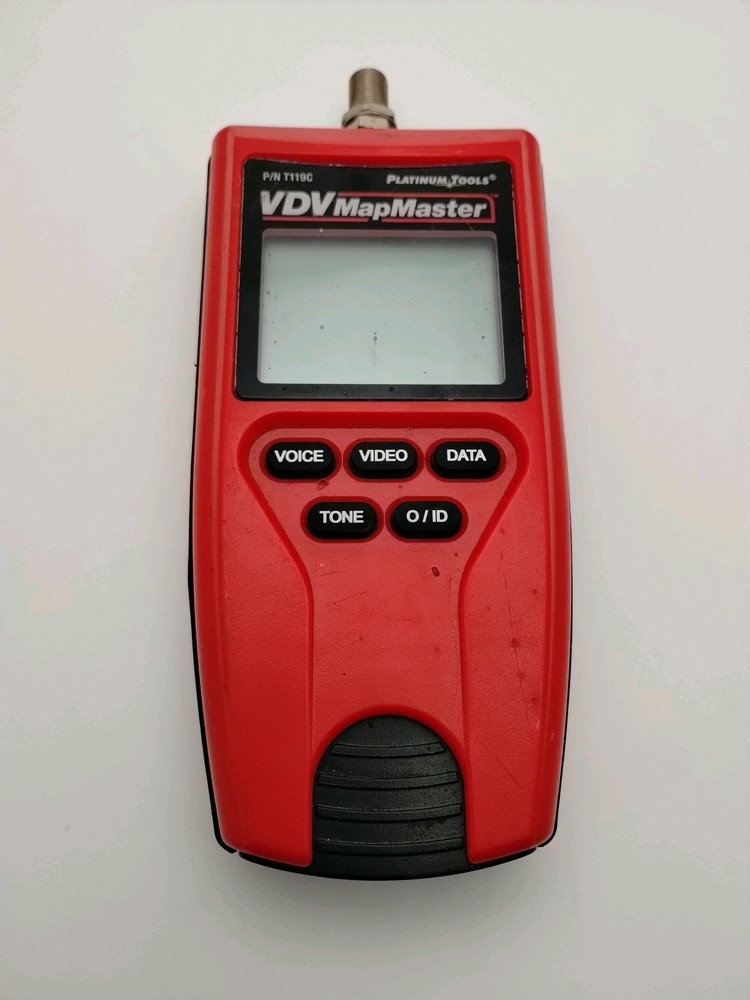 Platinum Tools  VDV MapMaster  Tester T119C UNTESTED