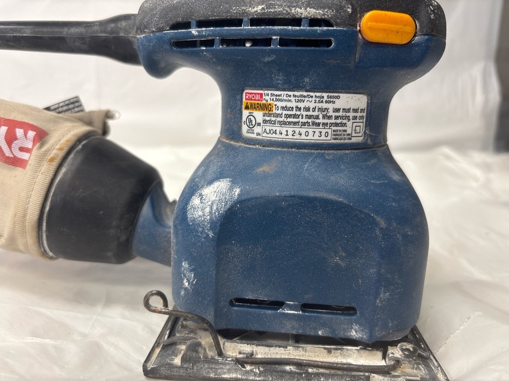 USED RYOBI TOOLS VIBRATION SANDER S650D (P23015424)