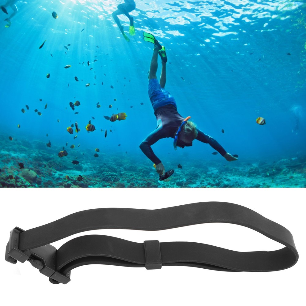 Diving Quick Release Rubber Knife Straps For Snorkeling Replacement