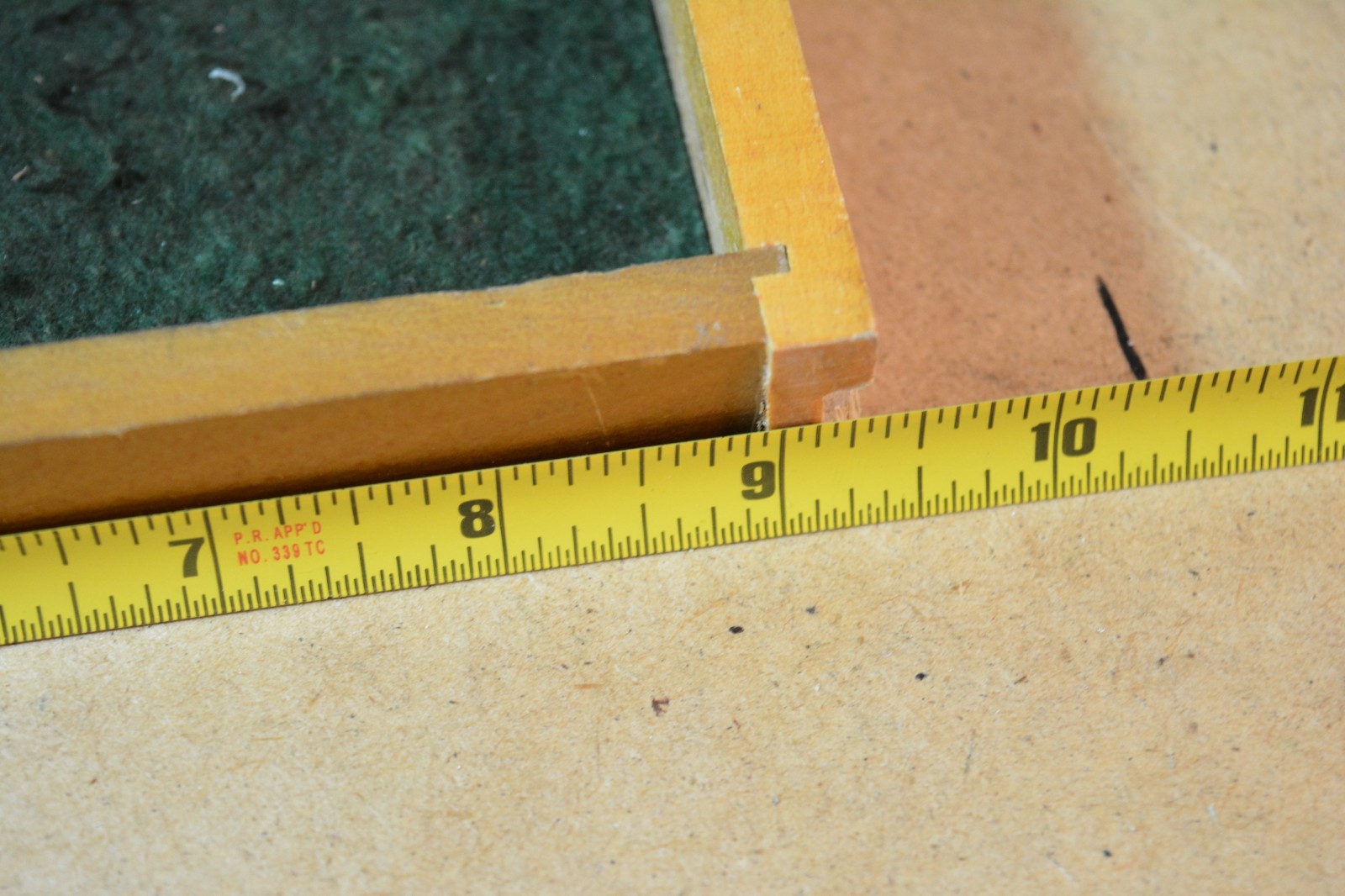 Original Gerstner & Sons Machinist Tool Chest Drawer 9 1/4" x 8 1/8" x 1 "