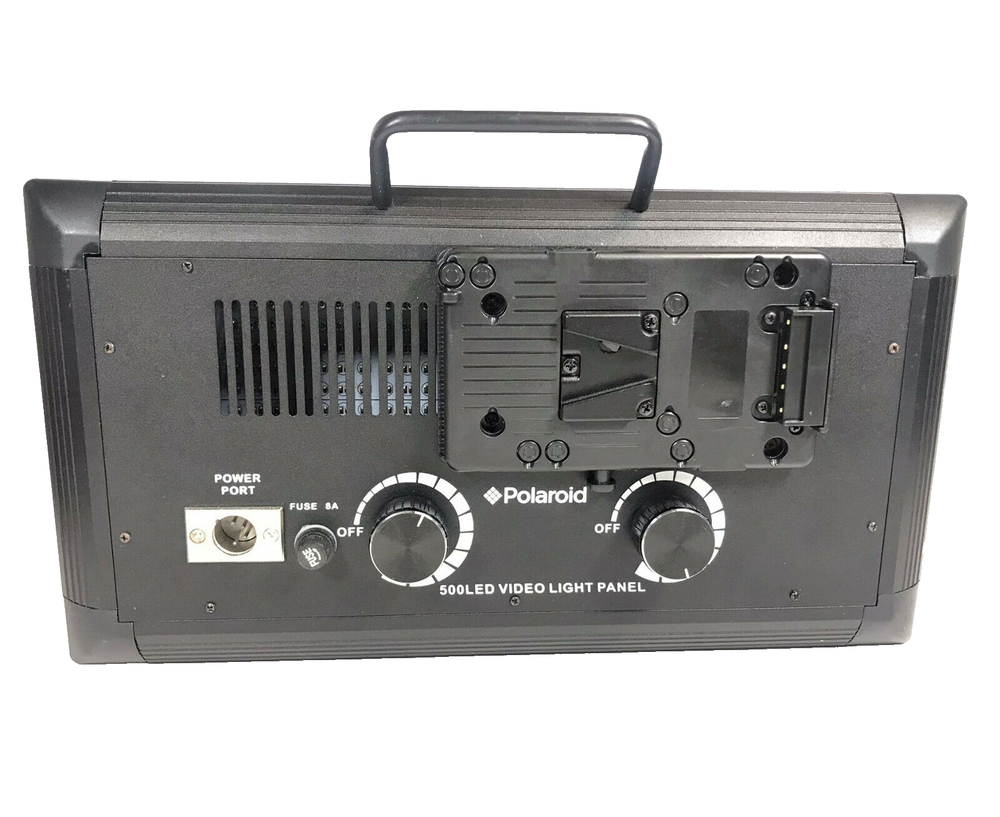 POLAROID LED 500 VIDEO STUDIO DIMMABLE LIGHT PANEL PHOTOGRAPHY