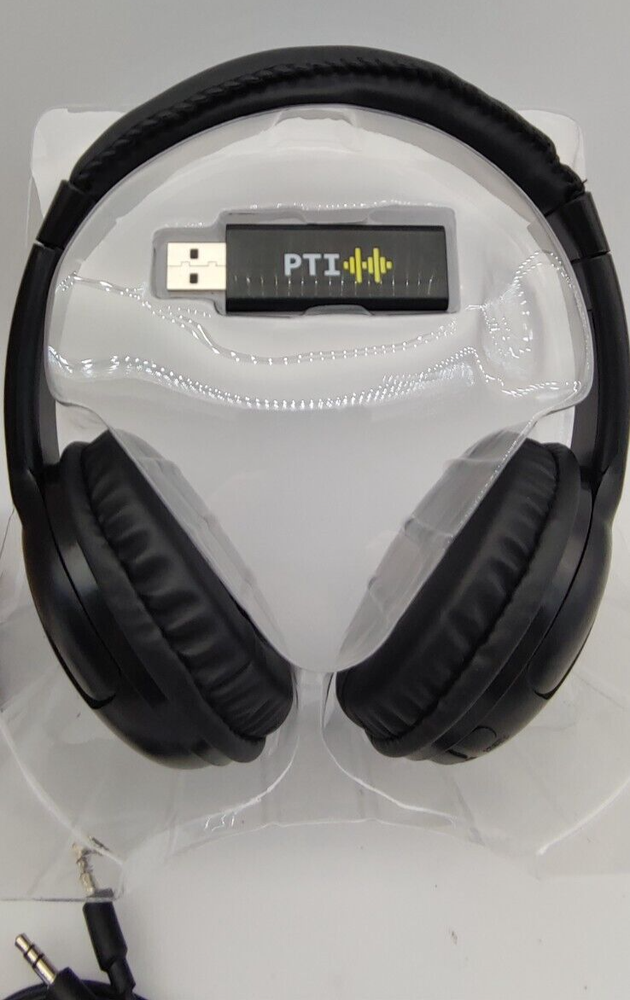 PTI-908 Wireless RF stereo TV Listening System with usb transmitter.