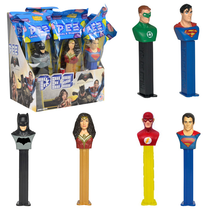PEZ - DC Comics Series - Choose Character from Pull Down Menu- Use for Crafts