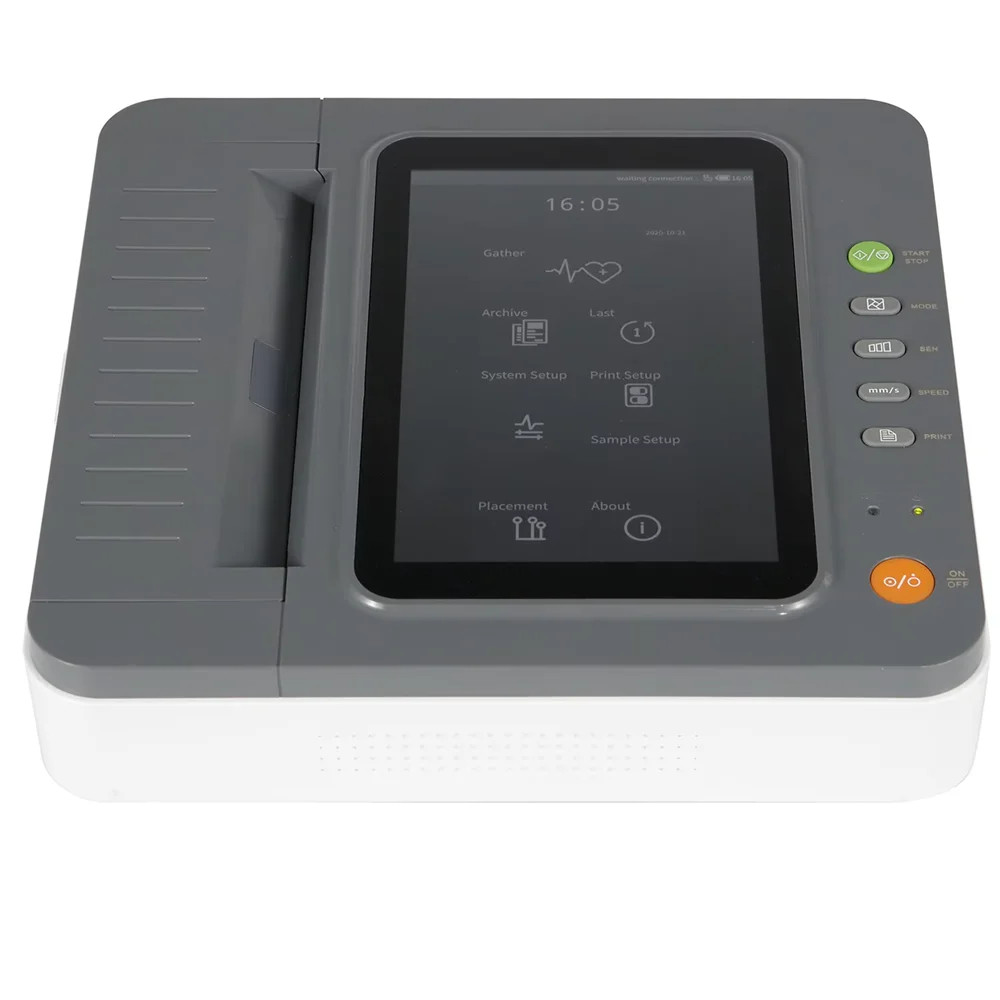 CONTEC E12 Digital 12Channel/Lead EKG+PC software Electrocardiograph ECG Machine