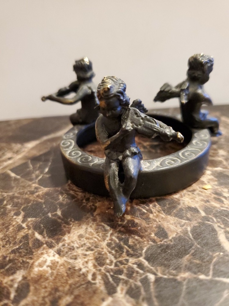 3 Cupid Heavy Marble Globe