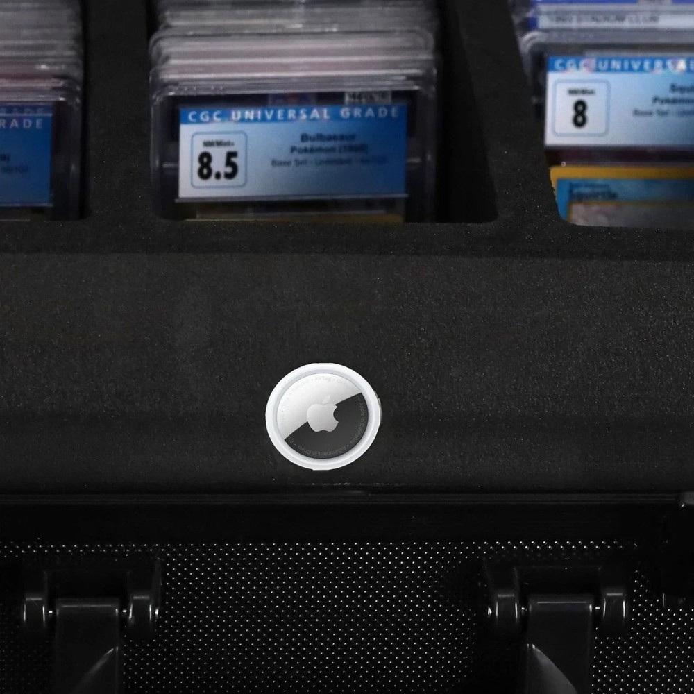 BCW ~ 3-Row Graded Card Latching Case ~ Black