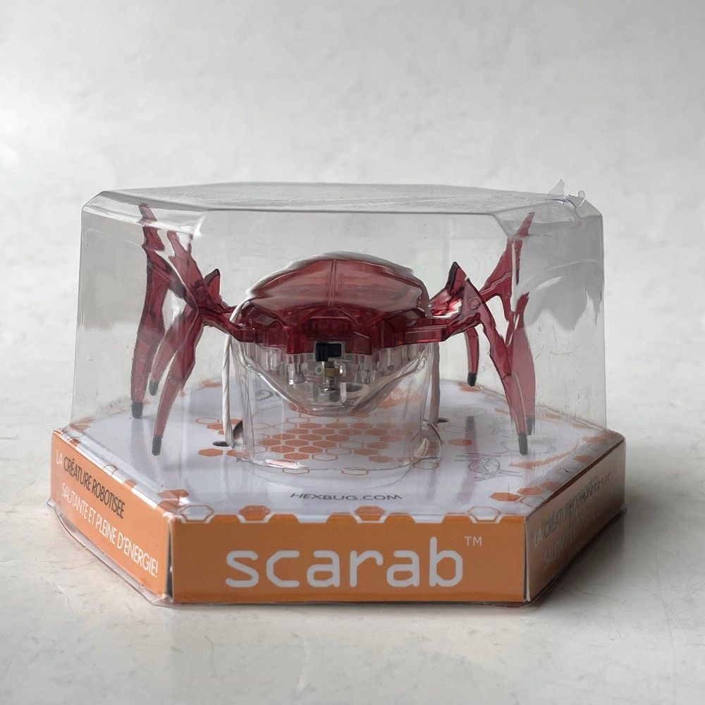 HEXBUG orange SCARAB Micro Robotic Creatures Battery Powered ROBOT / Brand New