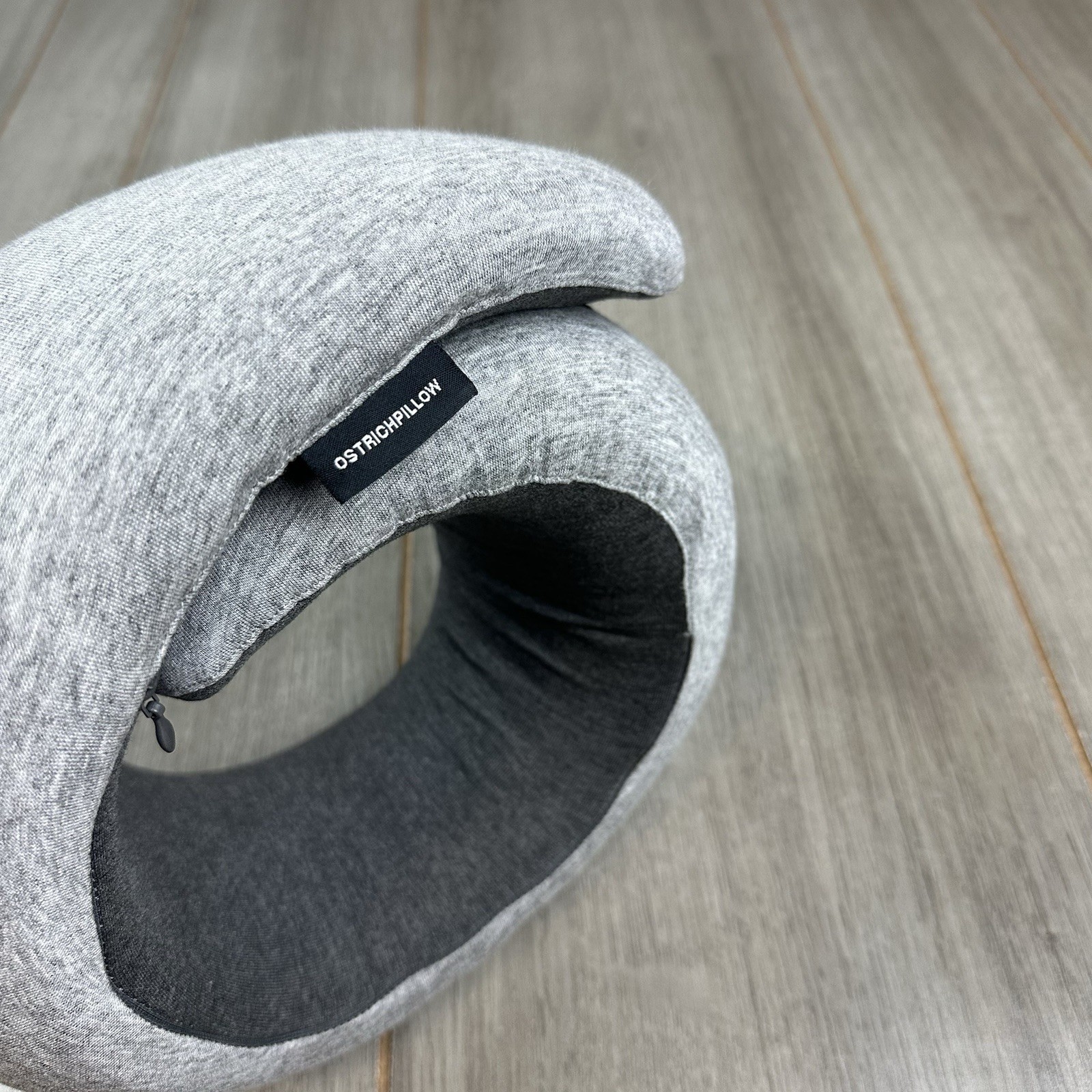 Ostrichpillow Go Memory Foam Travel Neck Pillow Midnight Gray