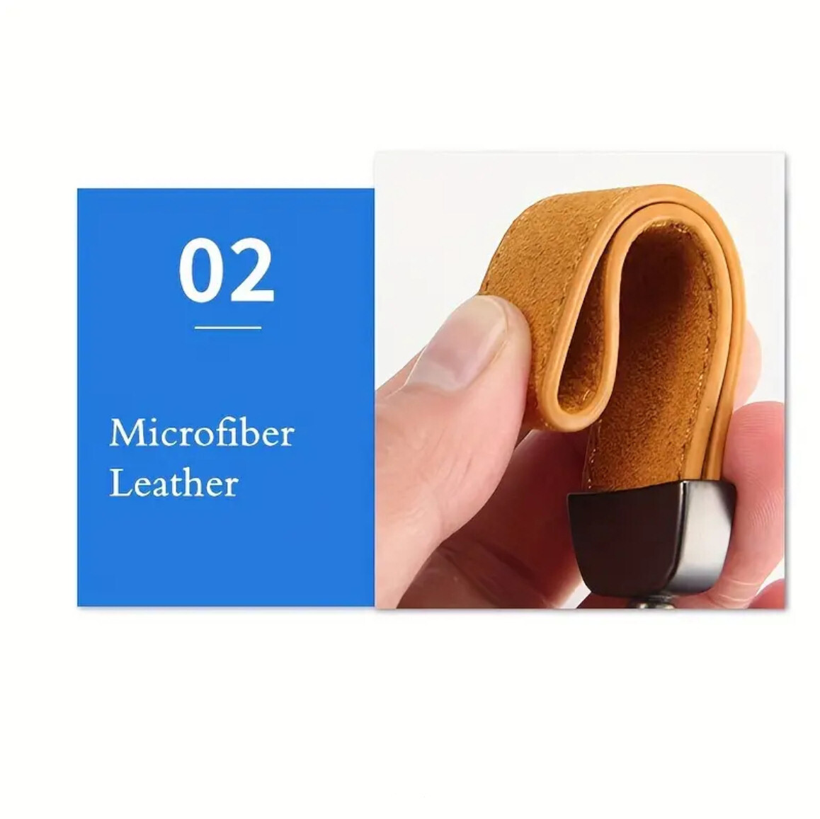 Leather American USA Flag Car Keychain with Zinc Alloy Ring, Tactical Keychain