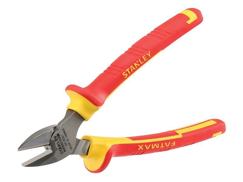 Stanley Tools - FatMax Side Cut Pliers VDE 165mm - 0-84-009
