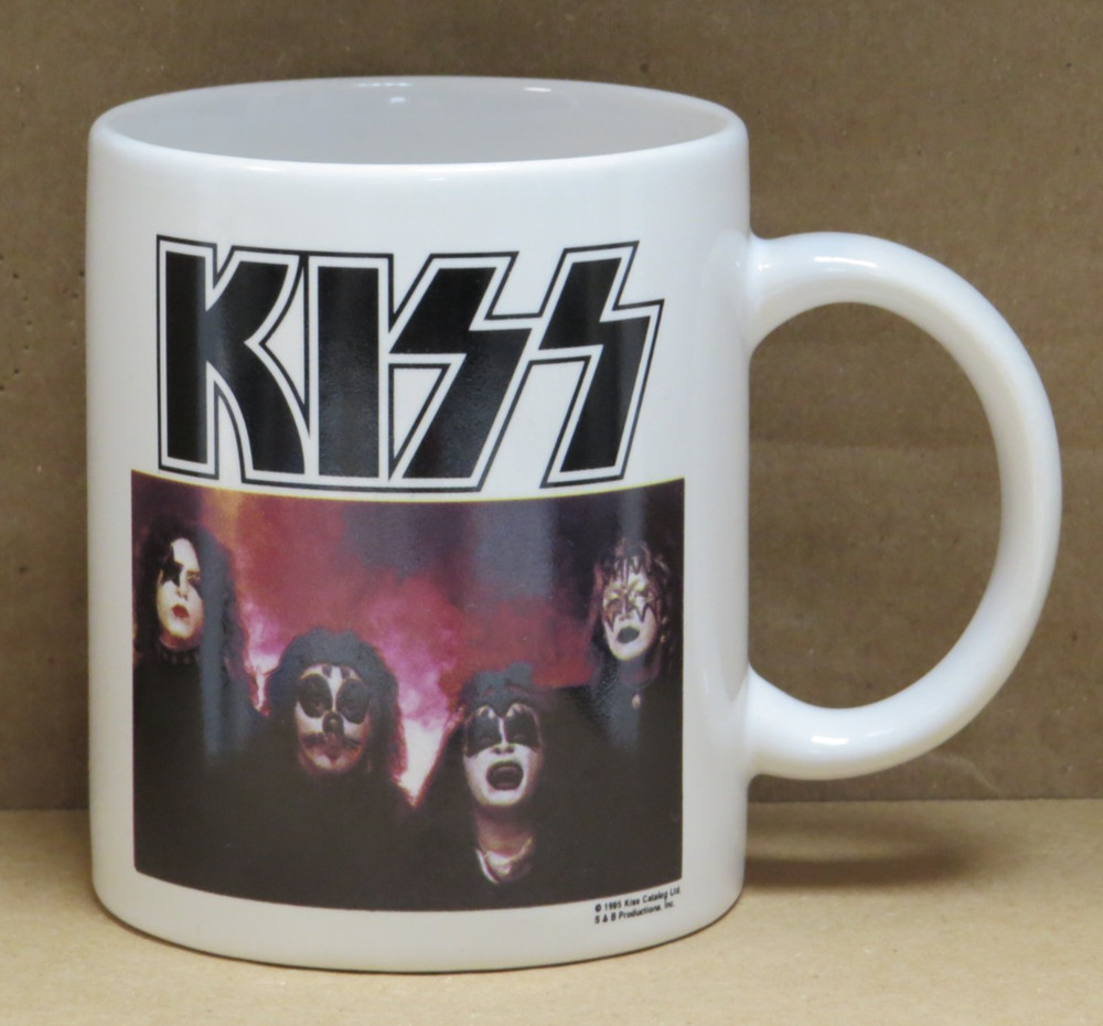 KISS RARE SUMMIT PRODUCTIONS COFFEE MUG 1995 OFFICIAL LICENSED RARE!