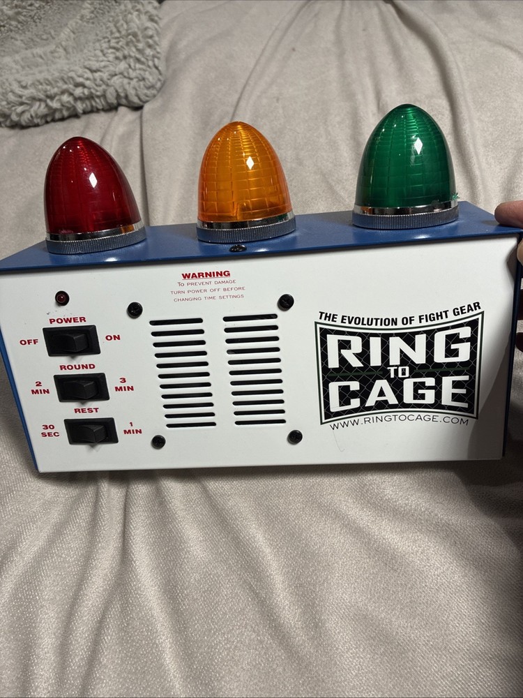 Ring To Cage Interval Timer 2/3 Minute Rounds