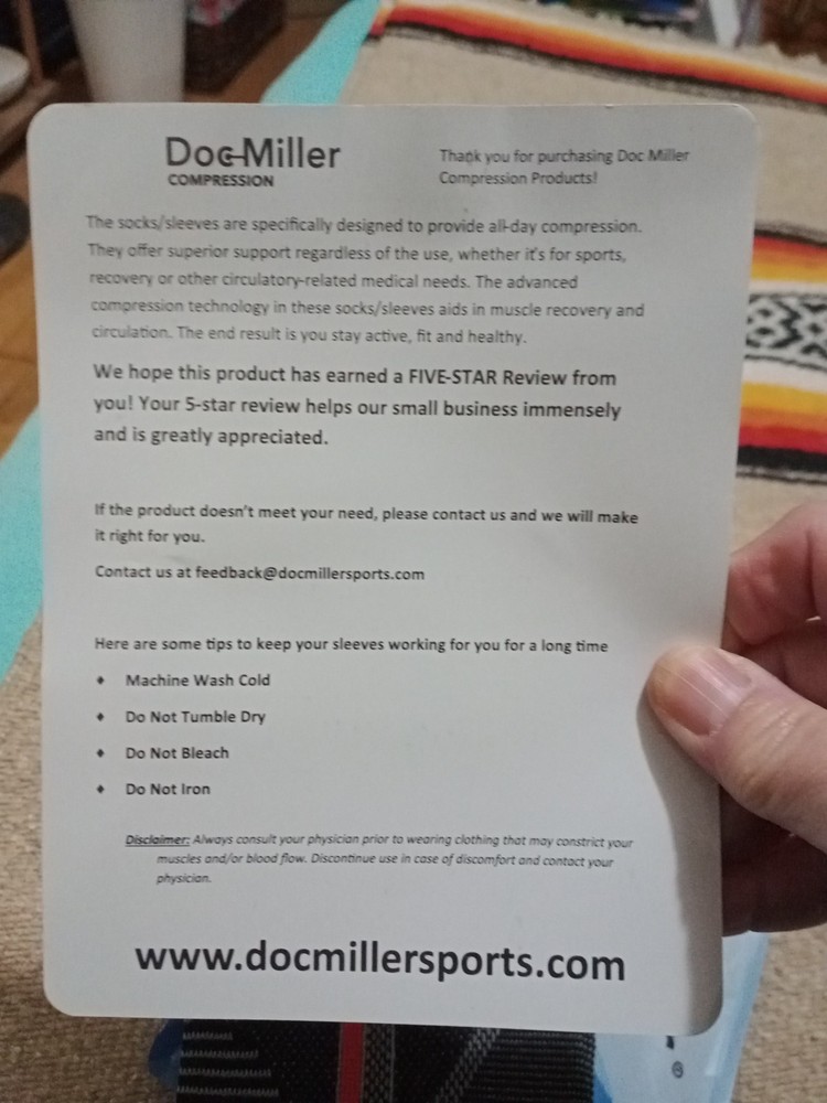 Doc Miller Compression New Open Package