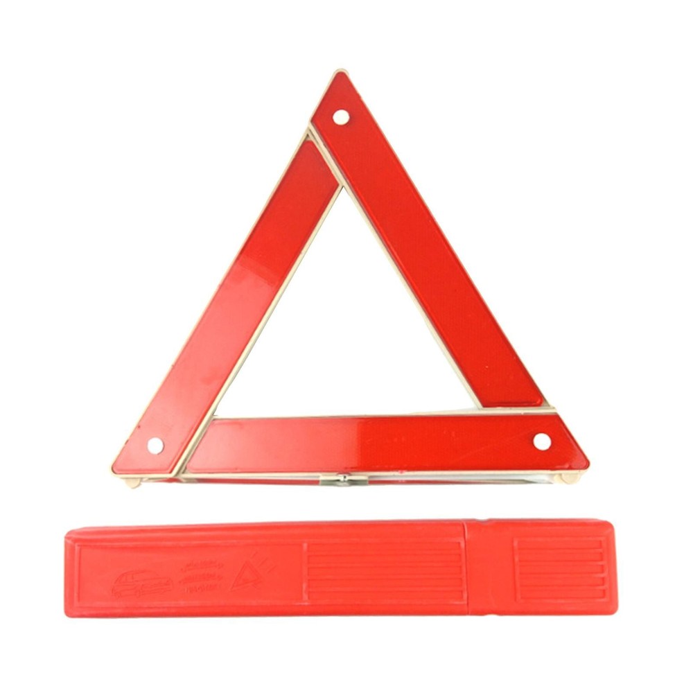 Emergency Triangle for Vehicles, Folded Stop Sign Foldable Safety Triangle