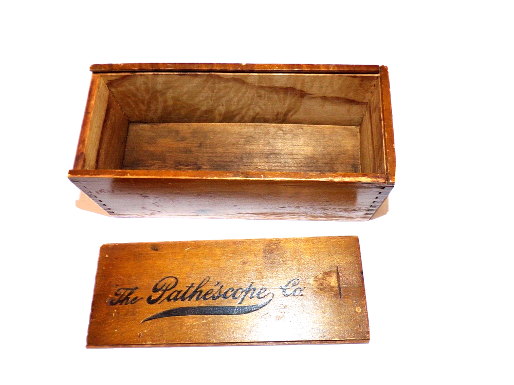 PATHESCOPE ORIGINAL WOODEN BOX