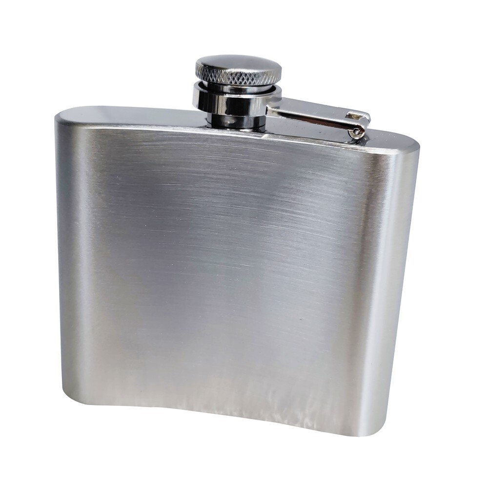 Portable 5oz Alcohol Pocket Whiskey Flask Stainless Steel Hip Flask with Funnel