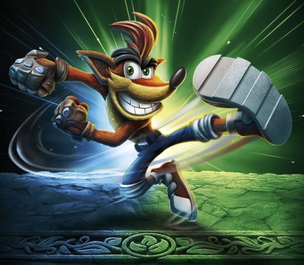 Skylanders Imaginators Crash Bandicoot NFC Card