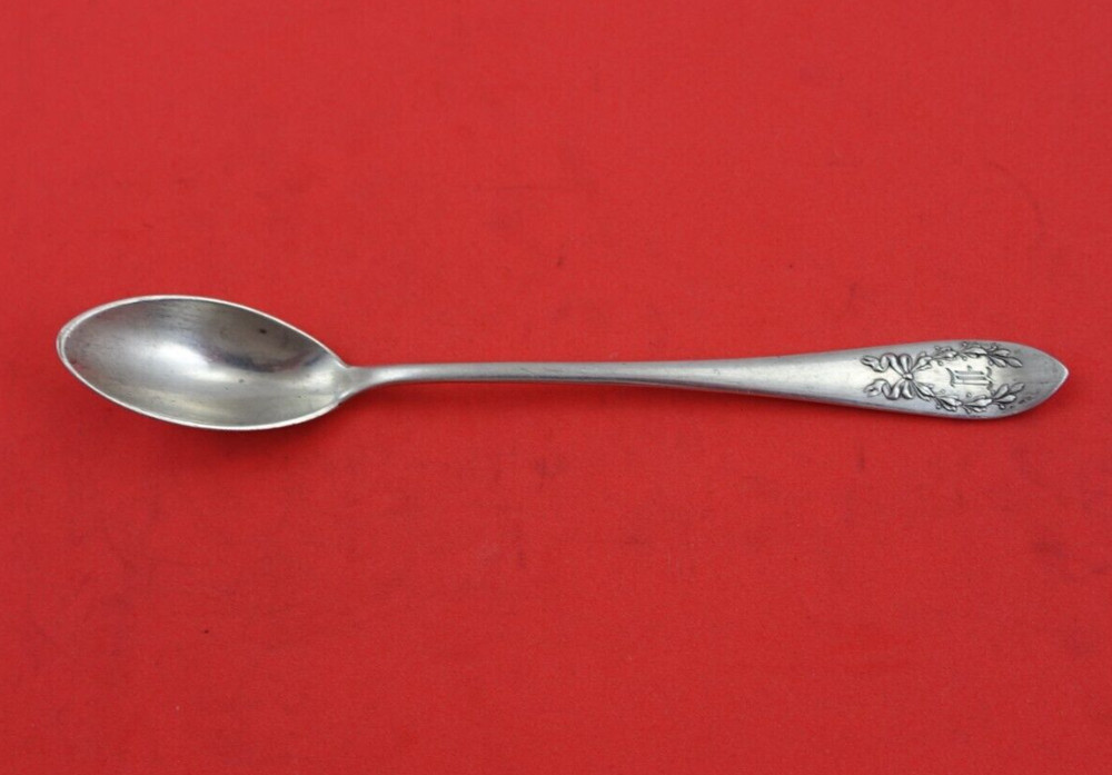 Laurel by Frank Smith Sterling Silver Olive Spoon Solid Original 5 5/8" Serving