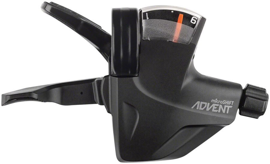 microSHIFT ADVENT Quick Trigger Pro Right Shifter - 1x9 Speed, Gear Indicator, B