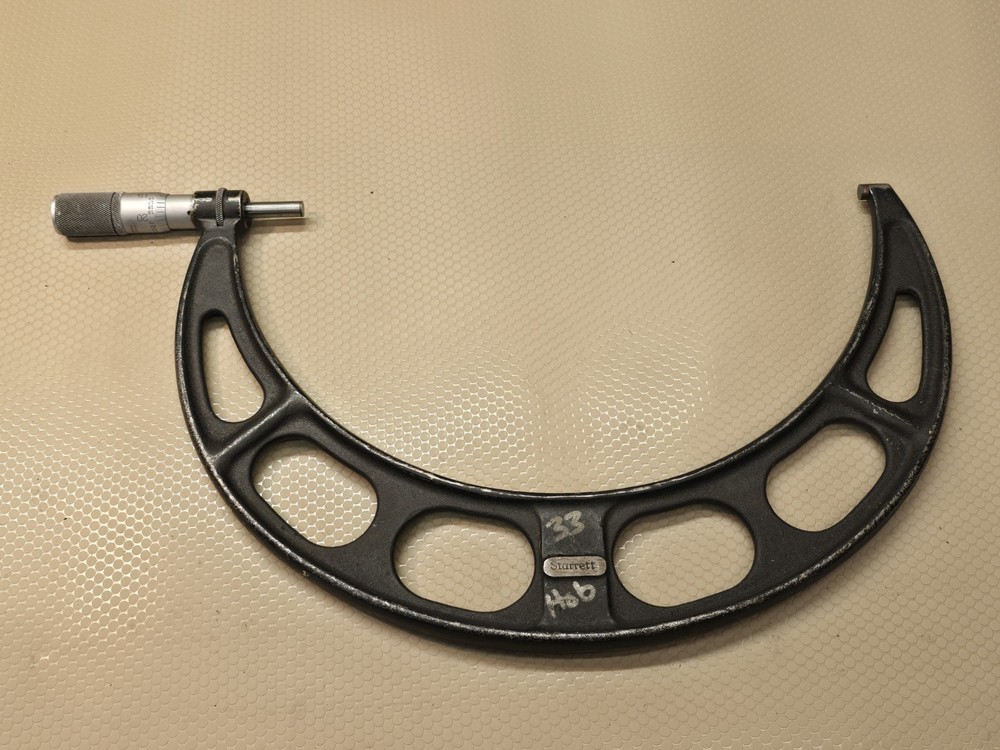 Starrett 436 Outside Micrometer, 10 11" Range LARGE