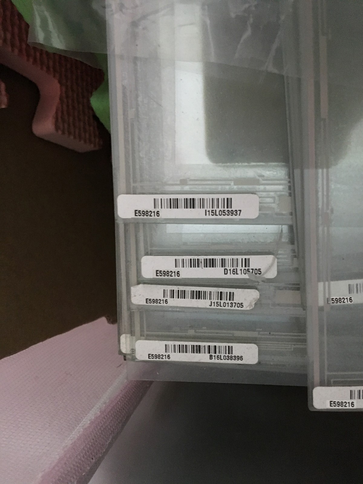 New E598216 SCN-AT-FLW23.0-Z01-0H1-R Touch Screen Glass  +tracking ID