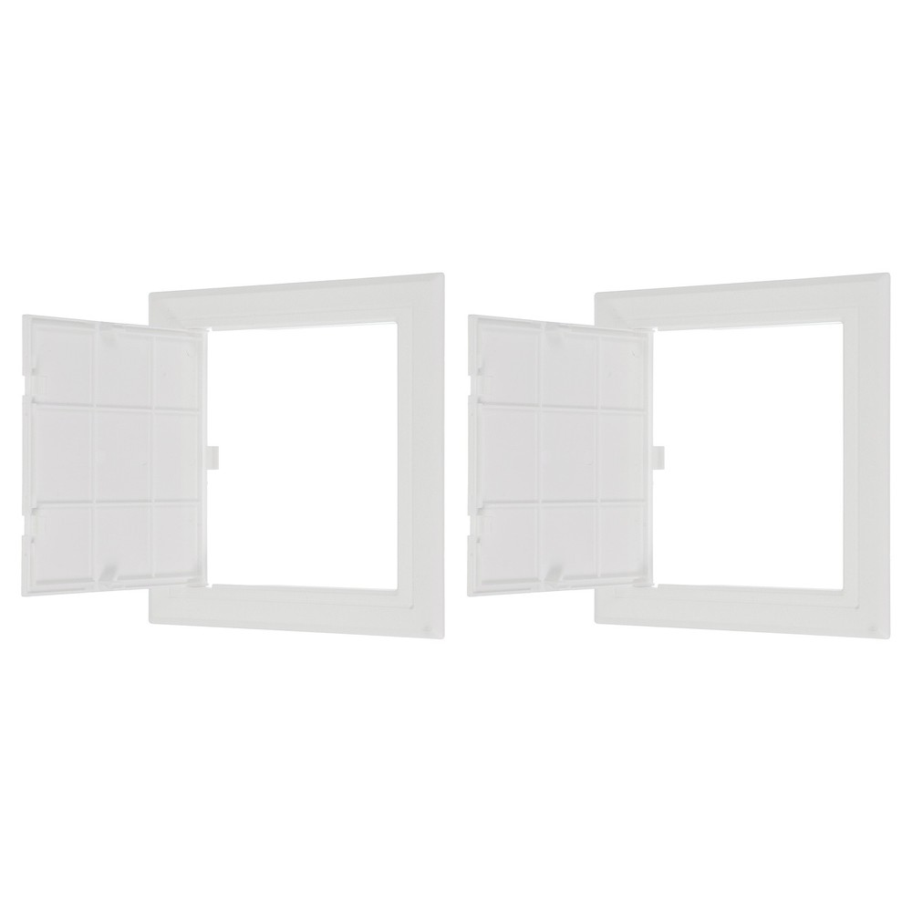 6.1x6.1 Inch(155x155mm) Removable Hinged Access Panel, 2Pcs Access Doors White
