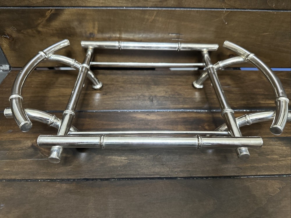 8” x 8" Square Silver Metal For PYREX Casserole Holder Cradle Tray (holder only)