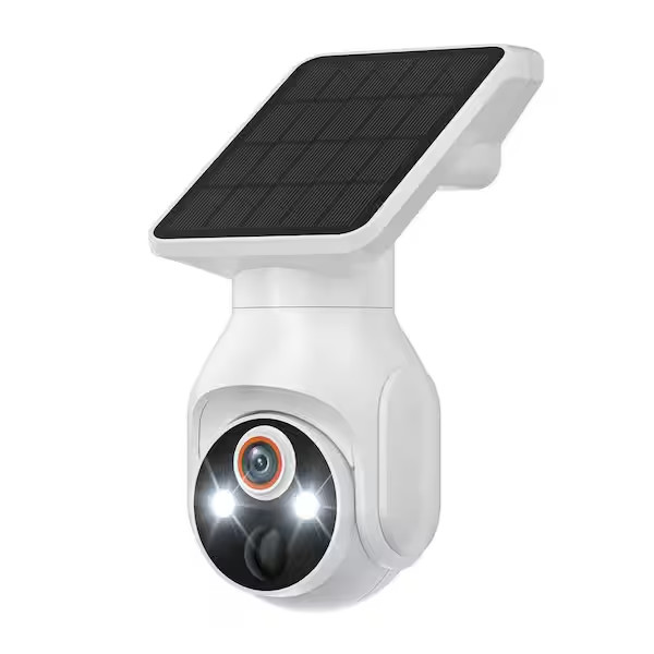 1080P Security Camera Wireless with Solar Panel, Smart AI Human Detection, 2-Way