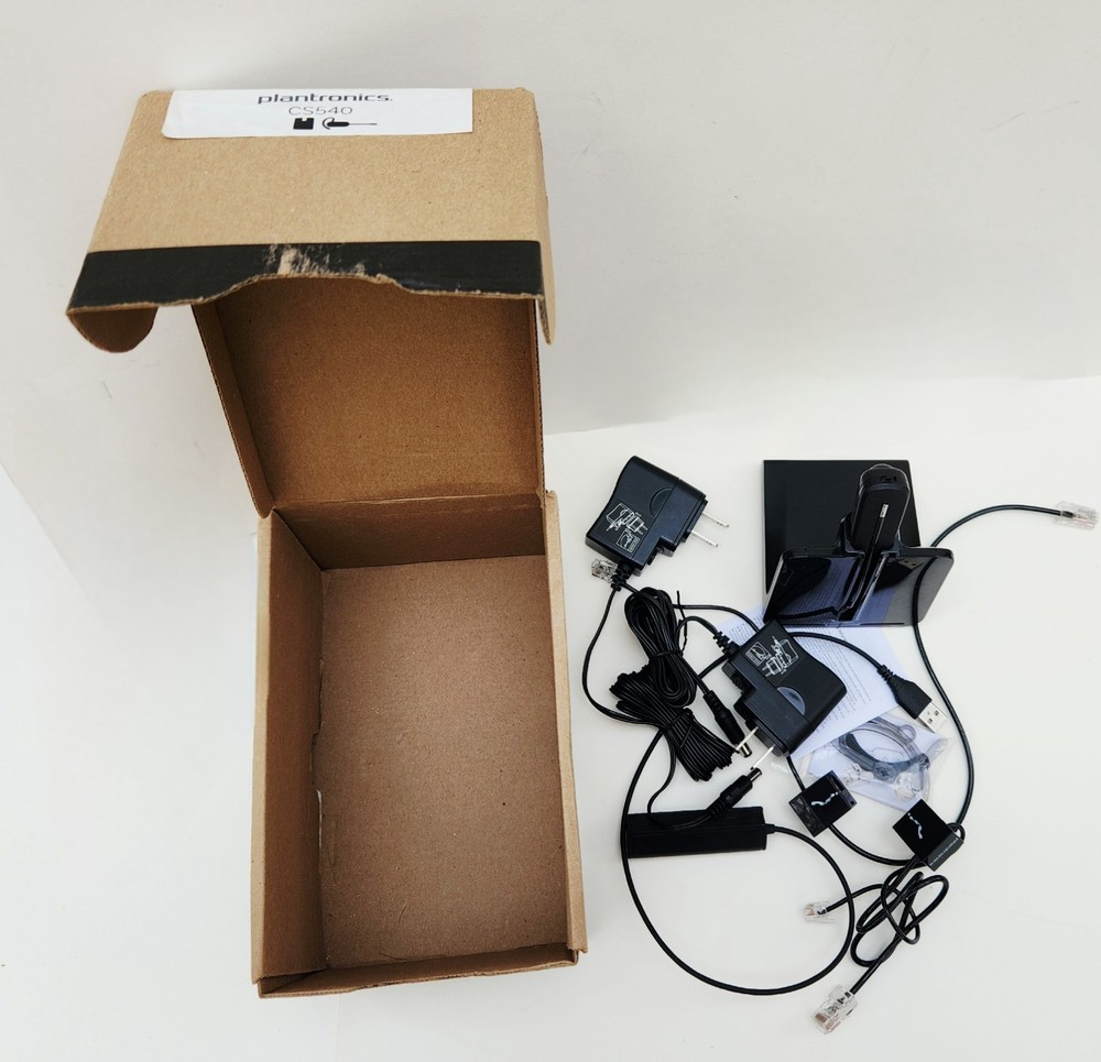 Plantronics Poly CS540 DECT Wireless Office Customer Service Over-Ear Headset