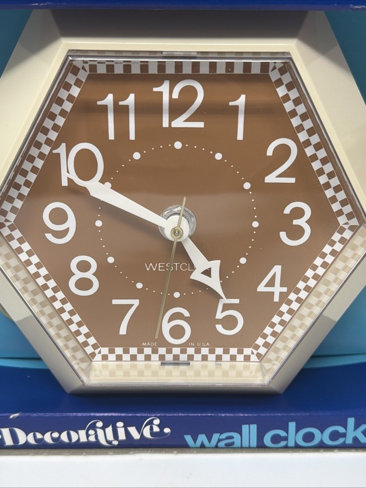 Westclox Kitchen Wall Clock New Old Stock