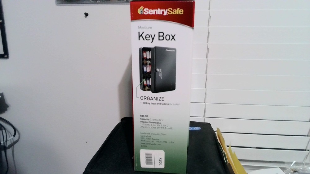 SenrtySafe Medium Key Box Model # KB-50
