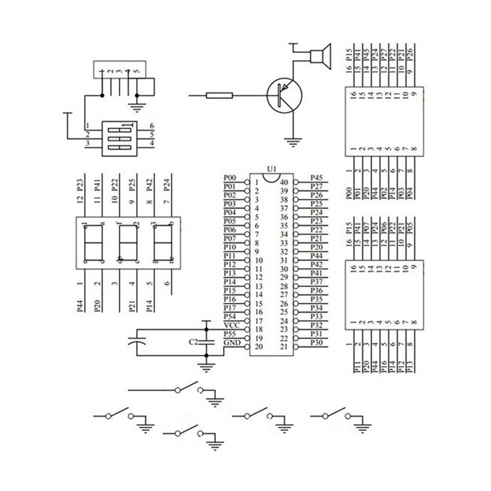DIY Pixel Game Maker Kit Electronics DIY Soldering Project Practice Soldering Learning Monta1251