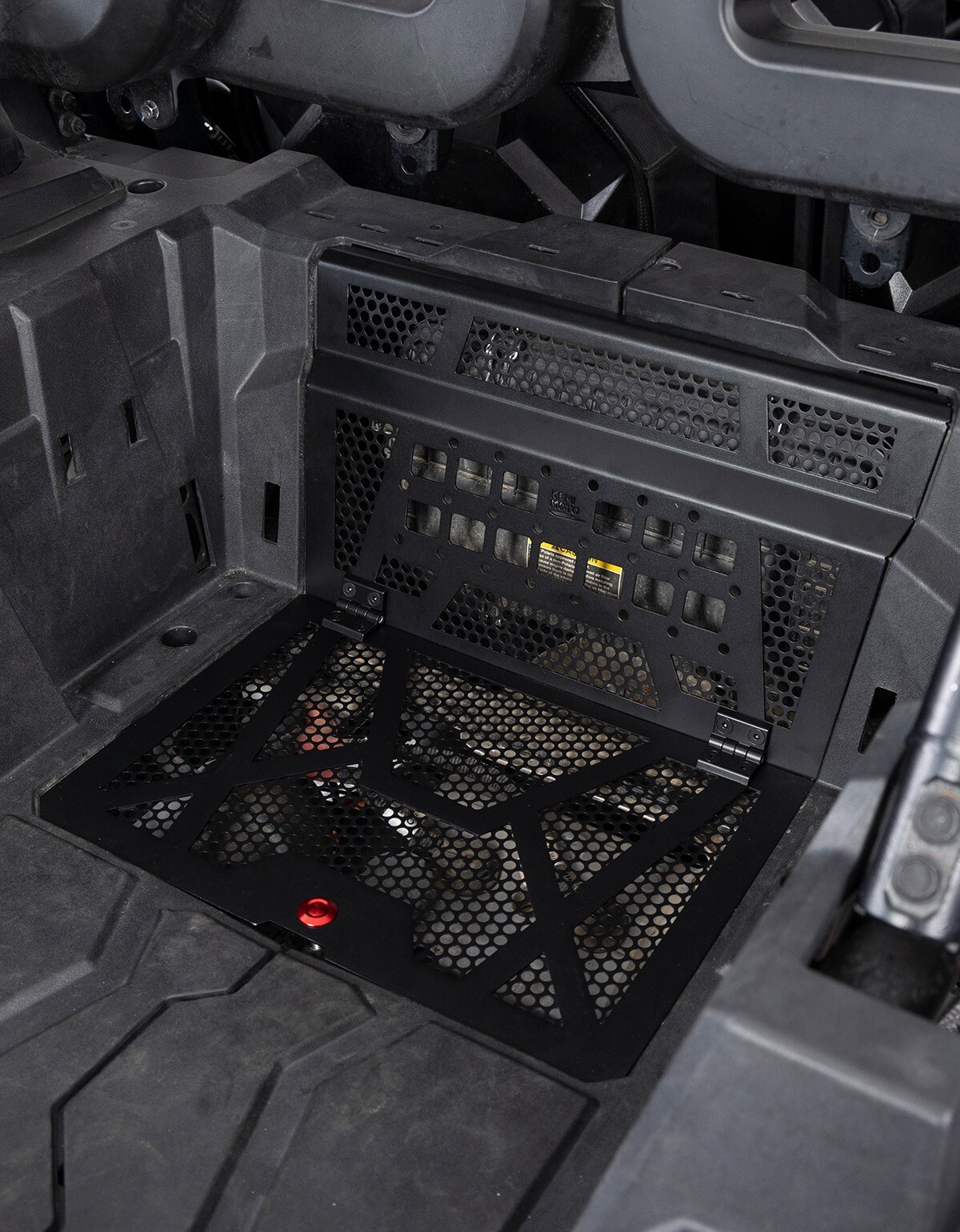 Aluminum Vented Engine Bed Cover Polaris RZR XP 1000/4 RZR XP Turbo/4 2014-2023