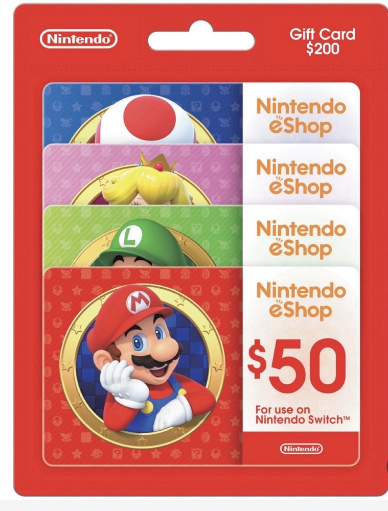 Nintendo  Gift card