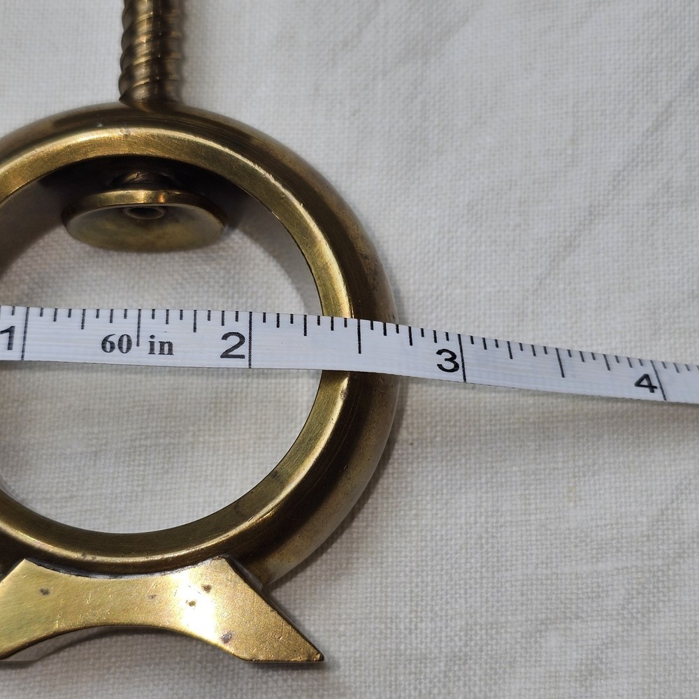 Mid Century Modern Vintage Solid Brass Nutcracker Austria 1950s Carl Auböck