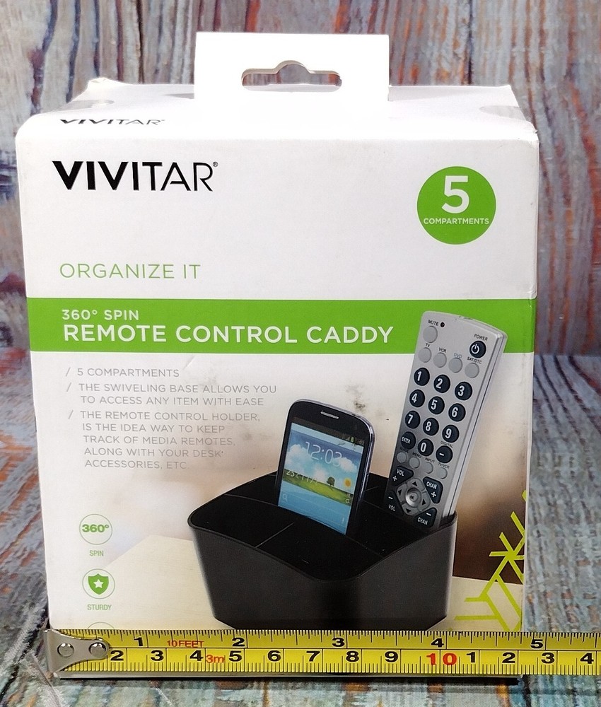 Vivitar 360° Spin Remote Control Caddy Organizer