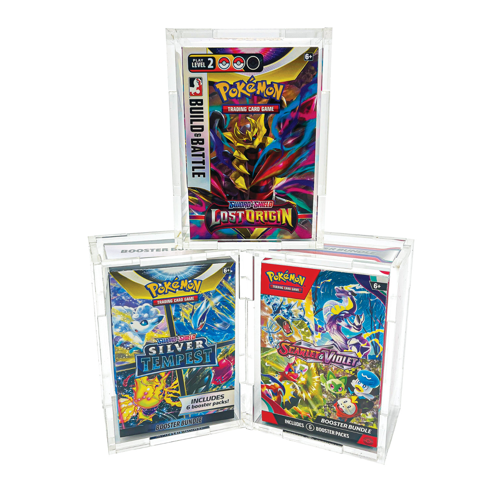 Acrylic Display Case for Pokemon Booster Bundle