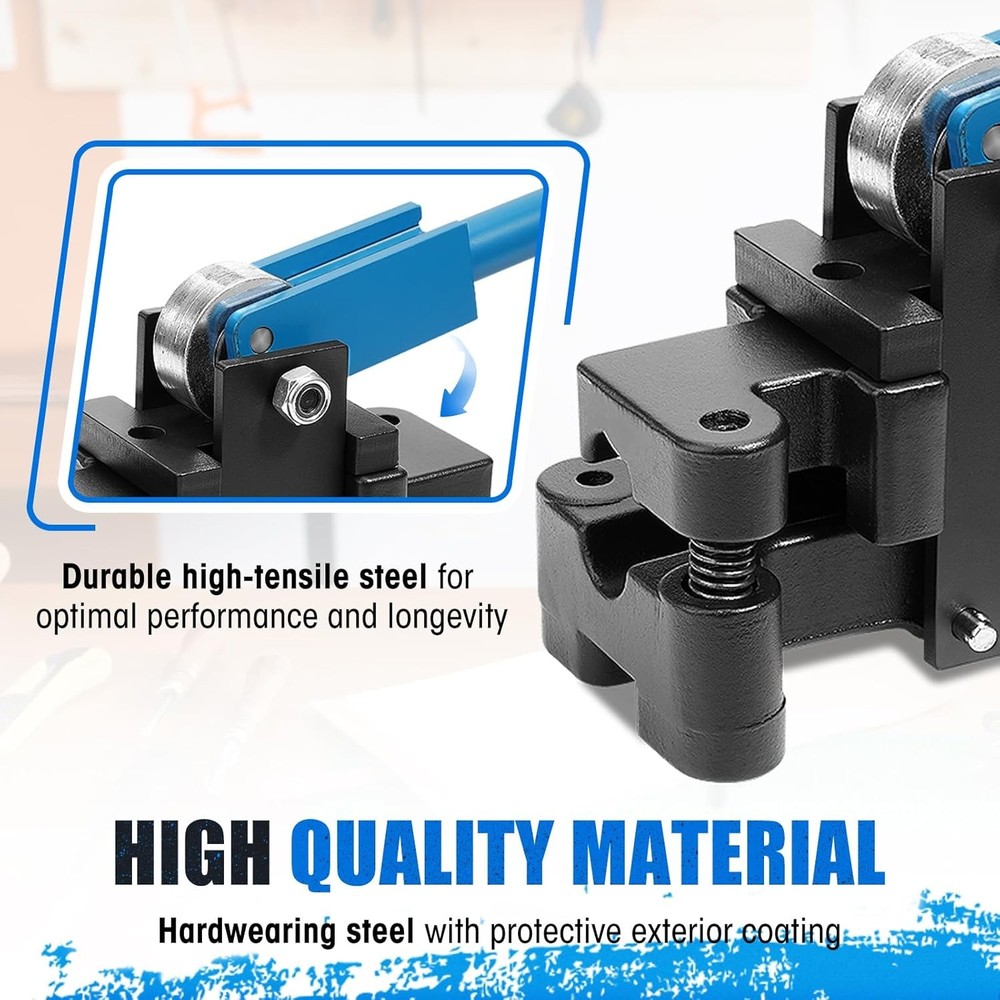 Dual Size Conduit Offset Bender 2 in 1 Both ½“& ¾” EMT Ensuring Precise Blue NEW