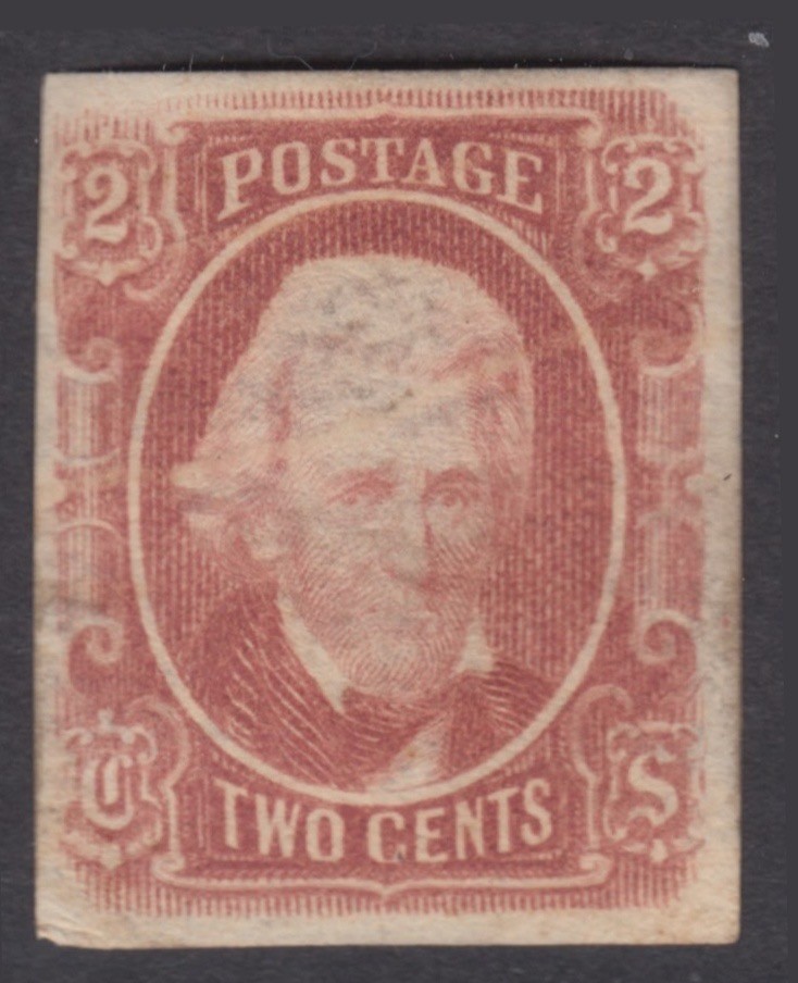 ~1863, Sc #8 - ANDREW JACKSON - MINT HINGED - OG