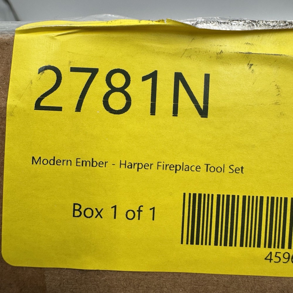 Modern Ember Harper Fireplace Tools Set T41140BK