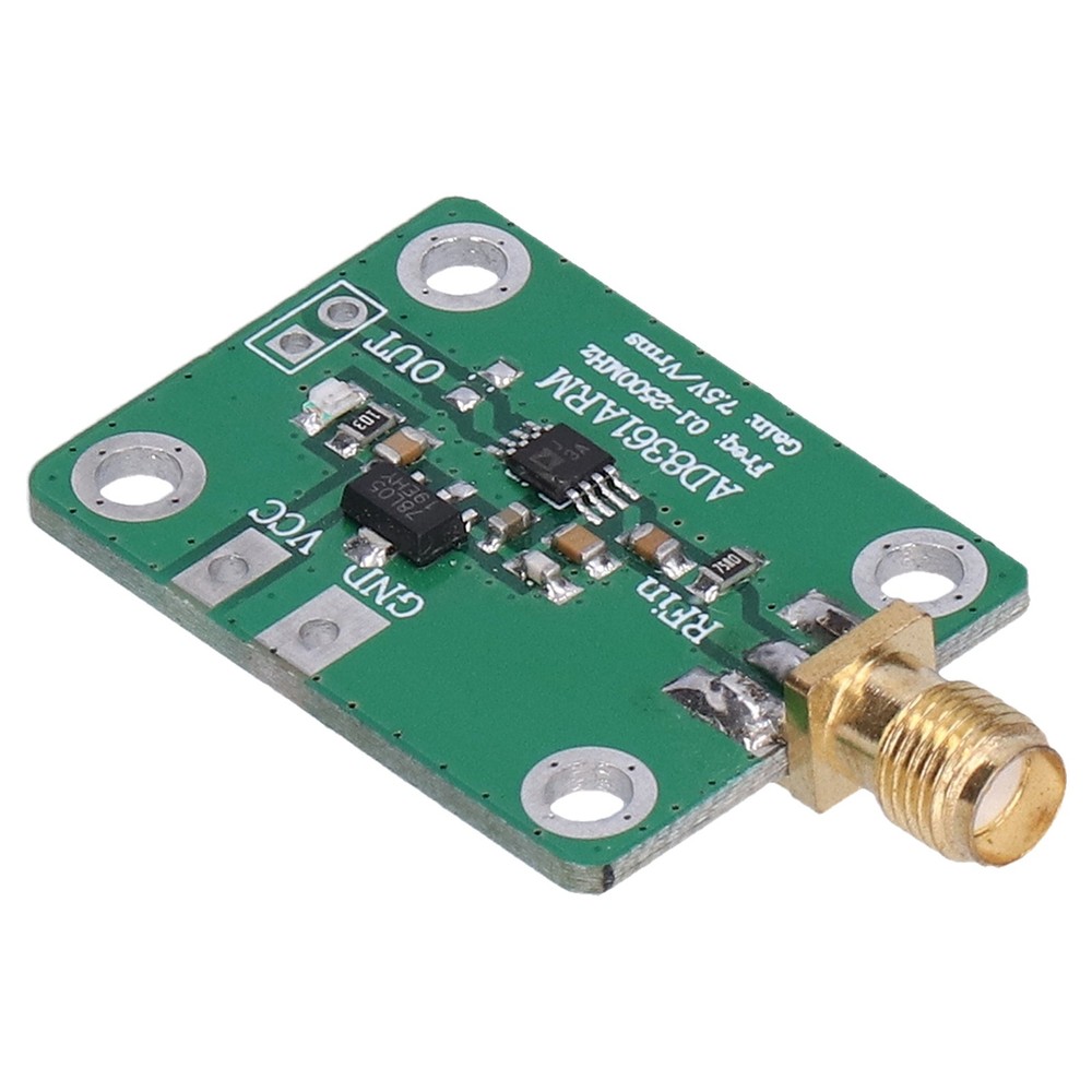 Frequency Detector Module RF Microwave AM Detection Board 0.1-2.5GHz Tool Part