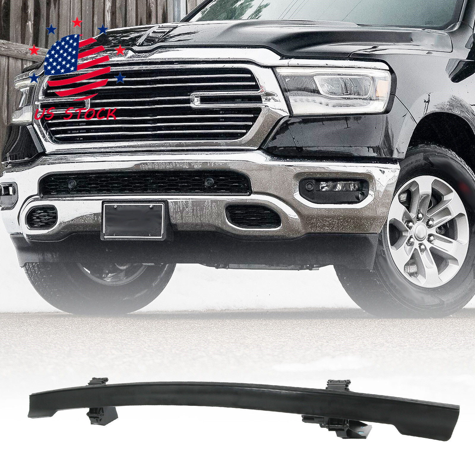 FRONT ACTIVE AIR DAM FOR 2019 2020 2021 2022 2023 RAM 1500 DT 68274406AH