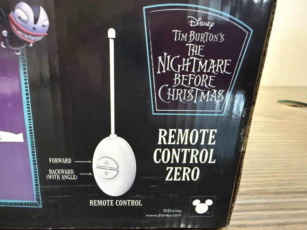 Disney Nightmare Before Christmas: ZERO Remote Control Figure -49 MHz-