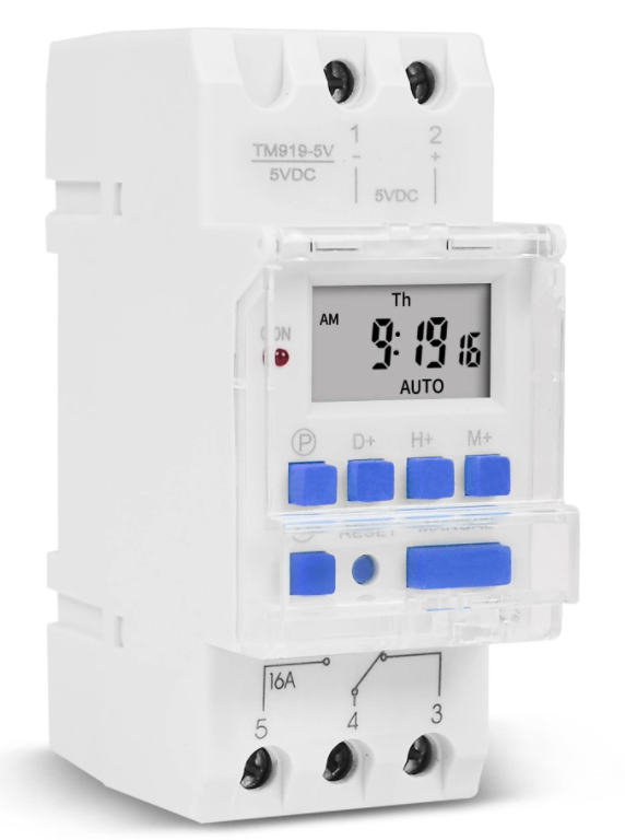 5V DC SINOTIMER DISPLAY LCD Digital Timer pro programable timer
