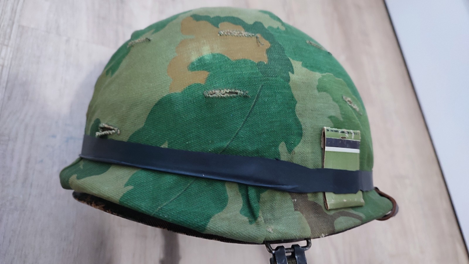 full original M1 Helmet 1951 type USMC US Army Vietnam