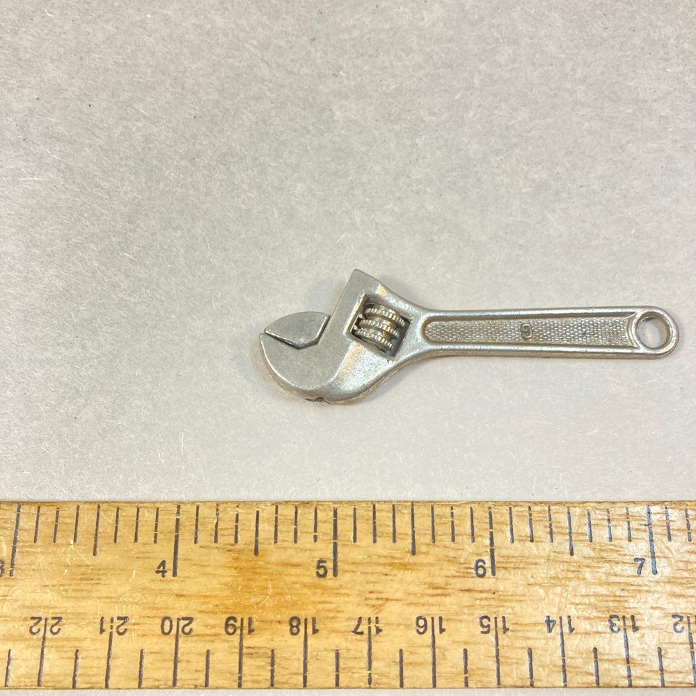 Mini Adjustable Wrench 2 7/8" Key Chain Wrench