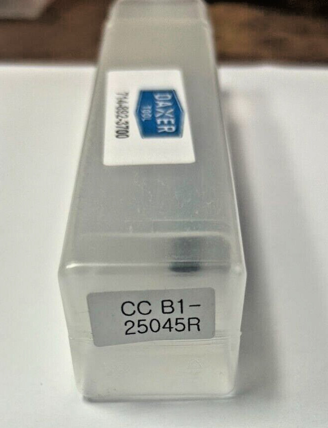 C04H SCLDR-1.2 Solid carbide boring bar 1/4" shank for cdhb or cdcd inserts