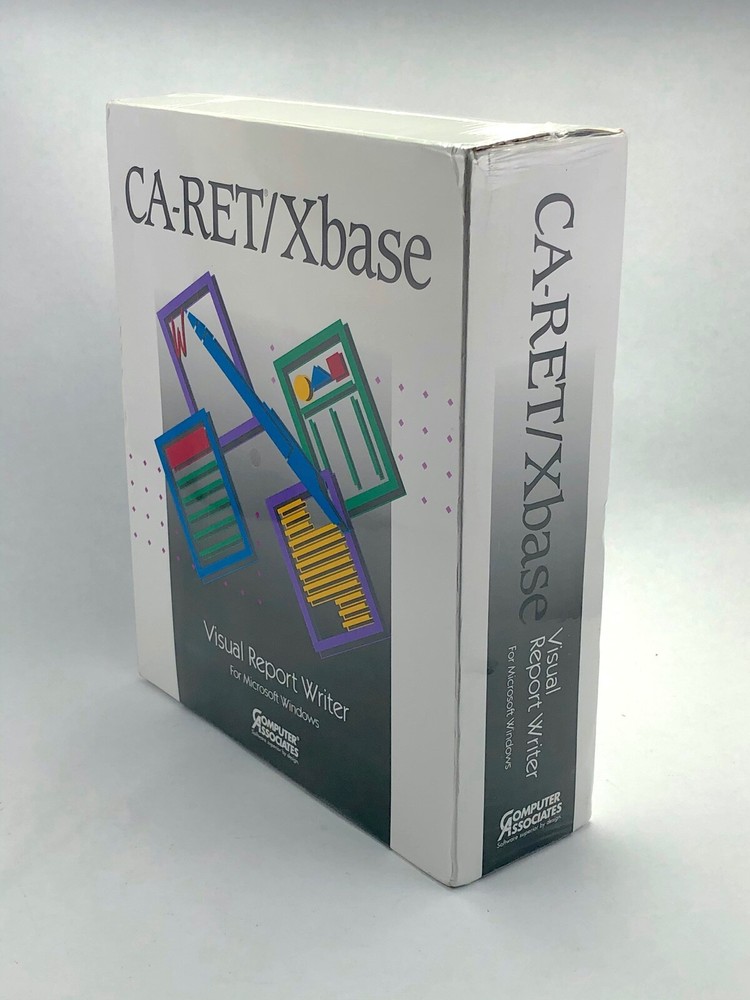 Rare NIB Computer Associates CA-RET/Xbase Visual Report Writer Microsoft Windows